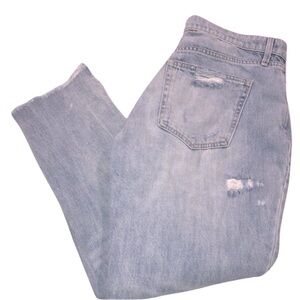 Gap distressed raw hem jeans size 30